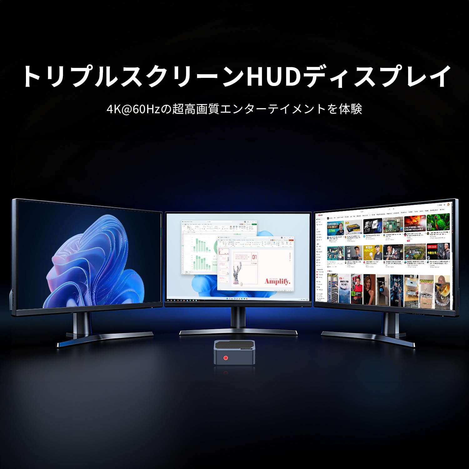 Amazon.co.jp: ORIGIMAGIC C2ミニPC 第13世代Intel N95搭載【N97/N100